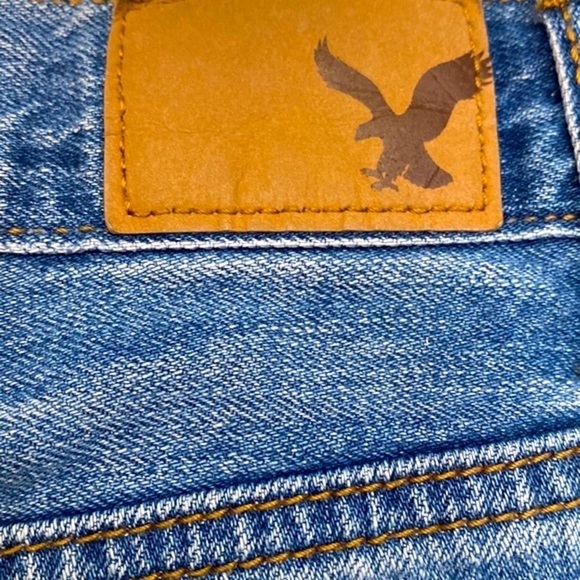 Women’s American Eagle Vintage Hi Rise Festival Shorts Distressed Frayed Size 6 - Picture 5 of 7